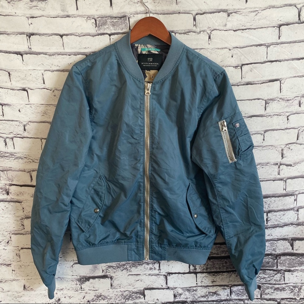 Scotch & Soda Nylon Bomber Jacket Caliente Series
